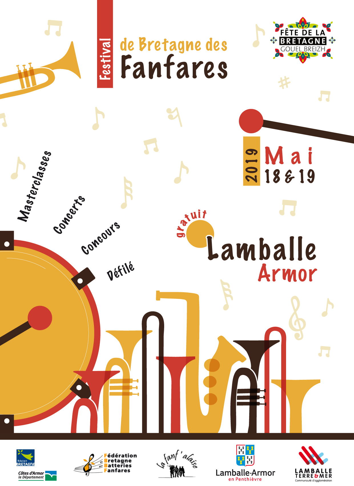 Festival De Bretagne Des Fanfares Lamballe Armor 18 19 Mai 2019 festival-de-bretagne-des-fanfares-lamballe-armor-18-19-mai-2019